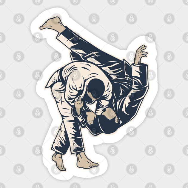 Judoka Sticker by TambuStore